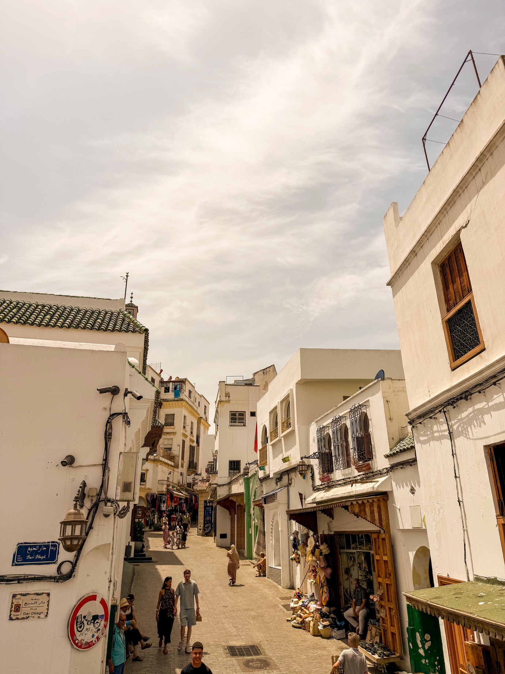 A street in the medina of Tangier