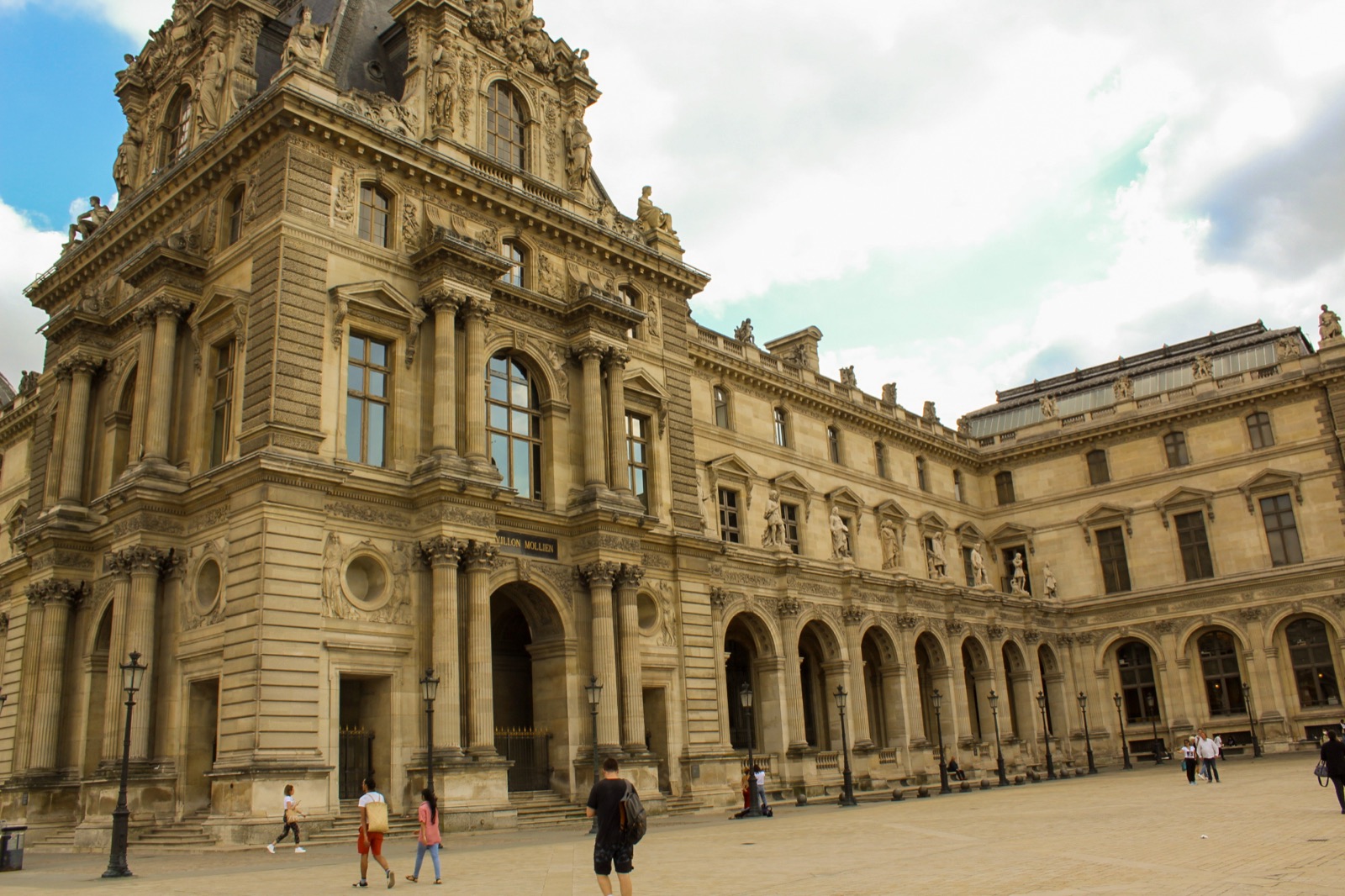 the long facade